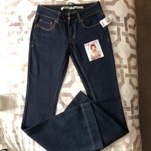 Dollhouse flared blue jeans